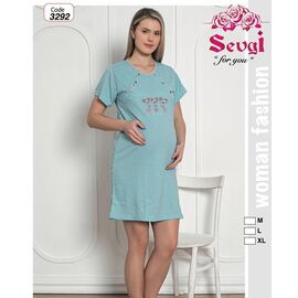 Нічня жіноча 3292 mint р.M-XL "DONELLA" недорого оптом від прямого постачальника