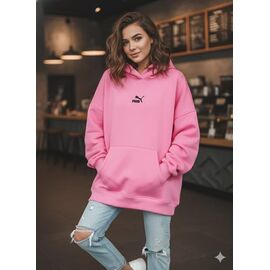 Фотография Худи женское N0034 pink р.50 "Newe" недорого оптом от прямого поставщика