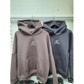 Фотография Худи женское N0035-1 d.grey р.52-54 "Newe" недорого оптом от прямого поставщика