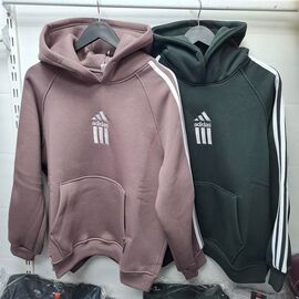 Фотография Худи женское N104 d.green р.40-48 "Newe" недорого оптом от прямого поставщика