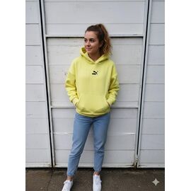 Фотография Худи женское N1202 yellow р.44 "Newe" недорого оптом от прямого поставщика