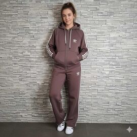 Фотография Костюм спортивный женский N3051 brown р.S-L "Newe" недорого оптом от прямого поставщика