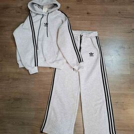 Фотография Костюм спортивный женский N3054 l.grey р.S-L "Newe" недорого оптом от прямого поставщика