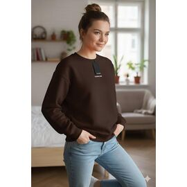 Фотография Свитер женский N42 brown р.46-48 "Newe" недорого оптом от прямого поставщика