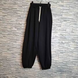 Фотография Штаны спортивные женские тёплые N7007 black р.S-L "Newe" недорого оптом от прямого поставщика