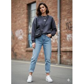 Фотография Свитер женский NW806 grey р.44-46 "Newe" недорого оптом от прямого поставщика