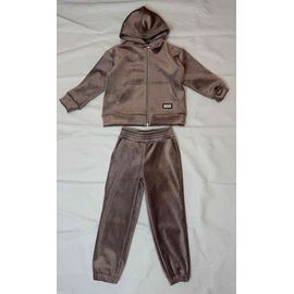 Фотография Костюм детский спортивный на девочку B1604-4 brown р.128-152 "Bright Harmony" недорого оптом от прямого поставщика