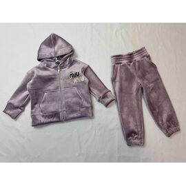 Костюм дитячий спортивний на дівчинку B1604 d.beige р.92-122 "Bright Harmony" недорого оптом від прямого постачальника