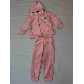 Костюм дитячий спортивний на дівчинку B1604 peach р.92-122 "Bright Harmony" недорого оптом від прямого постачальника