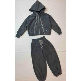 Костюм дитячий спортивний теплий на дівчинку B1885 d.grey р.134-164 "Bright Harmony" недорого оптом від прямого постачальника