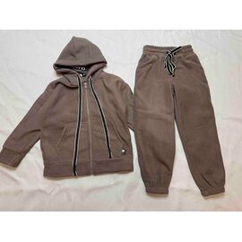 Костюм дитячий спортивний теплий на дівчинку B3604 brown р.128-158 "Bright Harmony" недорого оптом від прямого постачальника