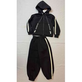 Фотография Костюм детский спортивный тёплый на девочку B4885-0 black р.128-164 "Bright Harmony" недорого оптом от прямого поставщика