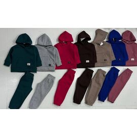 Фотография Костюм детский спортивный на девочку B604 powder р.104-128 "Bright Harmony" недорого оптом от прямого поставщика