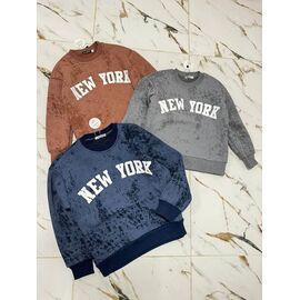 Фотография Свитер детский на мальчика B790 camel р.128-152 "Bright Harmony" недорого оптом от прямого поставщика