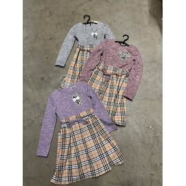 Фотография Платье детское на девочку BH31 beige р.116-140 "Bright Harmony" недорого оптом от прямого поставщика