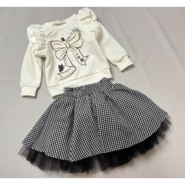 Фотография Костюм детский на девочку BH60 milk р.98-128 "Bright Harmony" недорого оптом от прямого поставщика