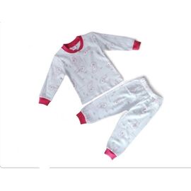 Фотография Пижама детская тёплая на девочку 14450 white р.1-4 "MALIBU" недорого оптом от прямого поставщика