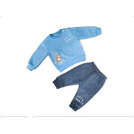 Фотография Костюм детский спортивный тёплый на мальчика 3425 l.blue р.0.9-2 "MALIBU" недорого оптом от прямого поставщика