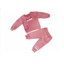 Фотография Костюм детский спортивный тёплый на девочку 3451 terrakot р.2-5 "MALIBU" недорого оптом от прямого поставщика