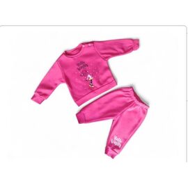Фотография Костюм детский спортивный тёплый на девочку 3476 crimson р.0.9-2 "MALIBU" недорого оптом от прямого поставщика