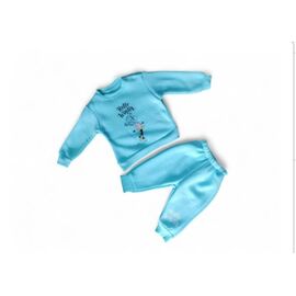 Фотография Костюм детский спортивный тёплый на девочку 3476 l.blue р.0.9-2 "MALIBU" недорого оптом от прямого поставщика