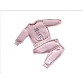 Фотография Костюм детский спортивный тёплый на девочку 3476 powder р.0.9-2 "MALIBU" недорого оптом от прямого поставщика