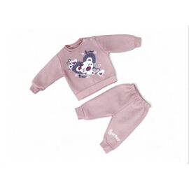 Фотография Костюм детский спортивный тёплый на девочку 3477 beige р.0.9-2 "MALIBU" недорого оптом от прямого поставщика