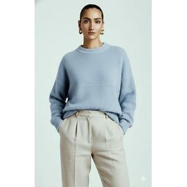 Светр жіночий 401 l.blue р.42-48 "Lora" недорого оптом від прямого постачальника