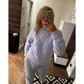 Светр жіночий LR831 lilac р.46-48 "Lora" недорого оптом від прямого постачальника