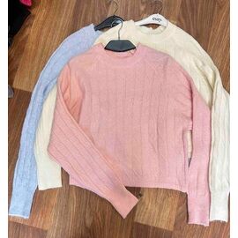 Светр жіночий LR839 pink р.one size "Lora" недорого оптом від прямого постачальника