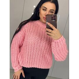 Светр жіночий LR874 pink р.42-48 "Lora" недорого оптом від прямого постачальника