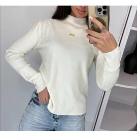 Светр жіночий LR893 white р.44-48 "Lora" недорого оптом від прямого постачальника