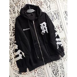 Фотография Кофта спортивная женская LR928 black р.44-50 "Lora" недорого оптом от прямого поставщика