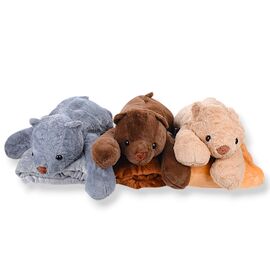 Фотография Детский плед унисекс 7149 mix, Ведмежа 60х25, плед 160х120 р.120*160 "Obuv OK2" недорого оптом от прямого поставщика