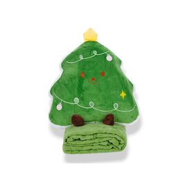 Дитячий плед унісекс 79-11 (12128) Ялинка 40х40, плед 160х120 р.120*160 "Obuv OK2" недорого оптом від прямого постачальника