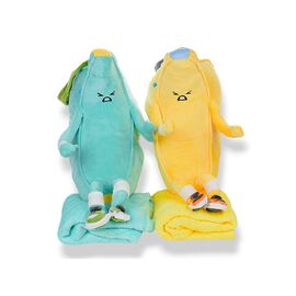 Дитячий плед унісекс 8516 mix, Банан 50х25, плед 160х120 р.120*160 "Obuv OK2" недорого оптом від прямого постачальника