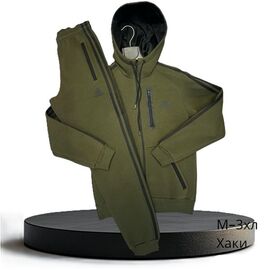 Костюм спортивний чоловічий H919 khaki р.M-3XL "Hai" недорого оптом від прямого постачальника