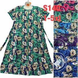 Фотография Халат женский S140 mix р.48-58 "SHELLY" недорого оптом от прямого поставщика