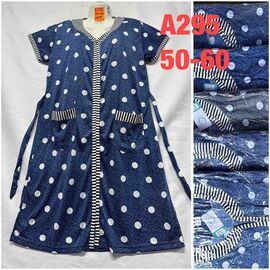 Фотография Халат женский A295 mix р.50-60 "SHELLY" недорого оптом от прямого поставщика