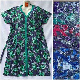 Фотография Халат женский S09 mix р.58-66 "SHELLY" недорого оптом от прямого поставщика