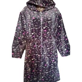 Фотография Халат женский тёплый H137 black р.48-58 "SHELLY" недорого оптом от прямого поставщика