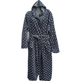 Фотография Халат женский тёплый H151 grey р.56-60 "SHELLY" недорого оптом от прямого поставщика