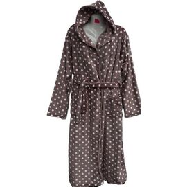 Фотография Халат женский тёплый H152 brown р.56-60 "SHELLY" недорого оптом от прямого поставщика