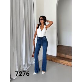 Джинси жіночі 7276 blue р.34-42 "Jeans Style" недорого оптом від прямого постачальника