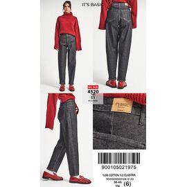 Джинси жіночі 4520-51 d.grey р.38-48 "Jeans Style" недорого оптом від прямого постачальника