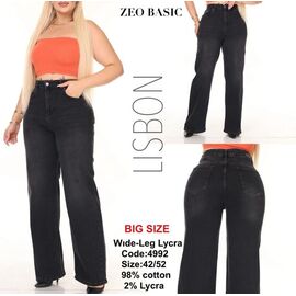 Джинси жіночі 4992 black р.42-52 "Jeans Style" недорого оптом від прямого постачальника