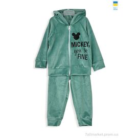 Костюм дитячий Весна/осінь 183261 green (3 шт. р.сітка92-104) "Kir15" недорого оптом від прямого постачальника