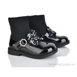 Черевики дитячі зручні Весна/осінь 2273-3A (8 пар р.32-37) "Xifa kids" недорого оптом від прямого постачальника