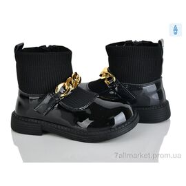 Фотография Ботинки детские удобные Весна/осень HJ2239-2B (8 пар р.27-32) "Xifa kids" недорого оптом от прямого поставщика