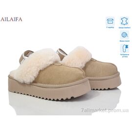 Фотография Угги женские утепленные зима U101-6 (6 пар р.36-41) "Ailaifa" недорого оптом от прямого поставщика